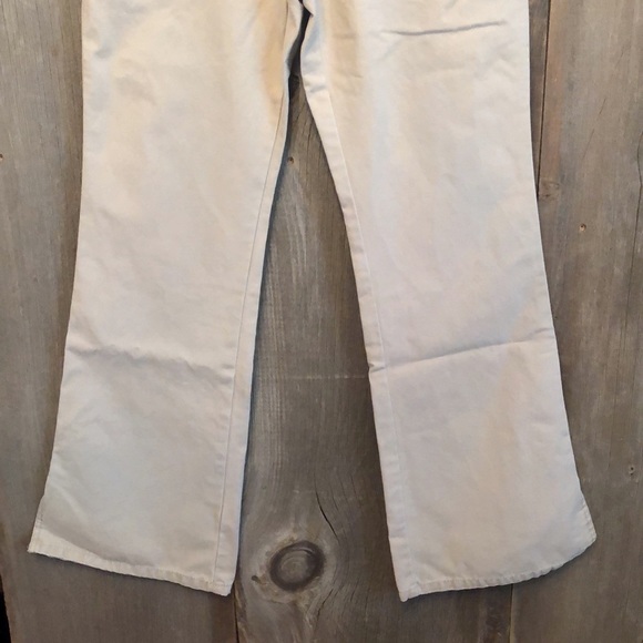 Y2K Old Navy Ultra Low Waist Pants in Light Khaki Size 4 Women’s - Picture 3 of 17